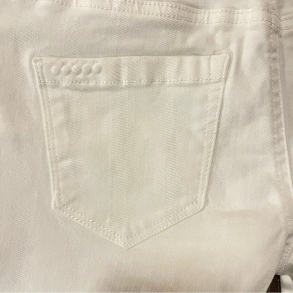 BLANK NYC White Mid Rise Shorts Women’s 24 The Essex Classic Cut Off Raw Hem l - Picture 7 of 8